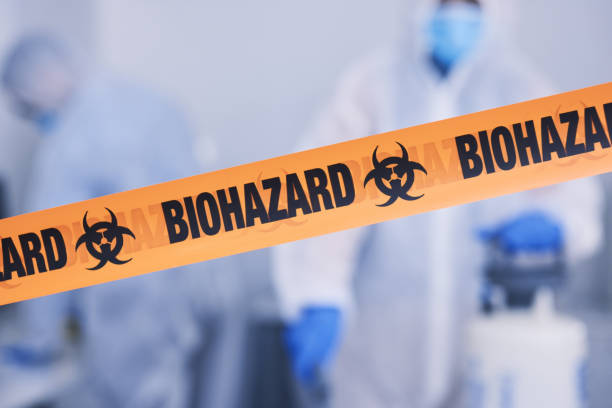 Professional Biohazard technician working in Elgin, IL